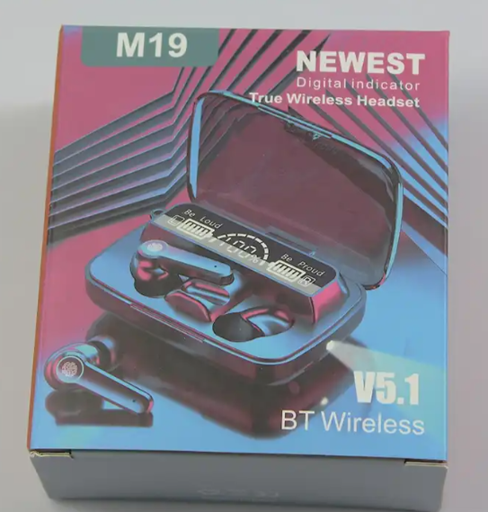 TWS M19 Bluetooth Earphones