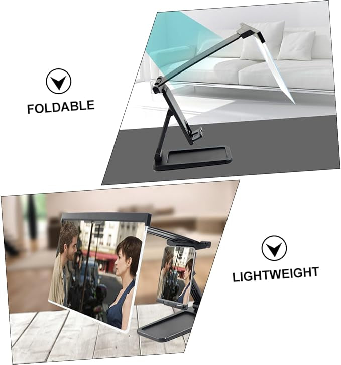 Compatible with Apple, 12 Inch Mobile Phone Screen Amplifier For IPad Movie Folding Shading 3D Screen Mobile Phone Amplifier Magnifier Cellphone Holder